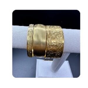Gold cuffs for @lifeembellished